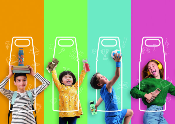 Professionelle Produkt-Retusche und Composing einer SIGG Aluminium-Trinkflasche für die kommerzielle Werbung
